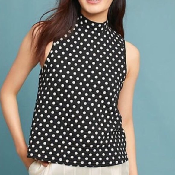 Anthropologie Tops - Anthropologie Polka Dot Tank
